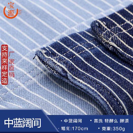 Medium blue wide room